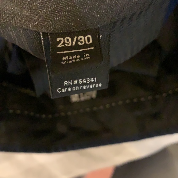 Apt 9 Men’s Navy Slim Straight Dress Pants - Picture 4 of 5